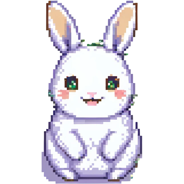a cheerful bun emoji