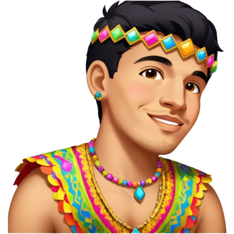 Fiesta Reveler emoji