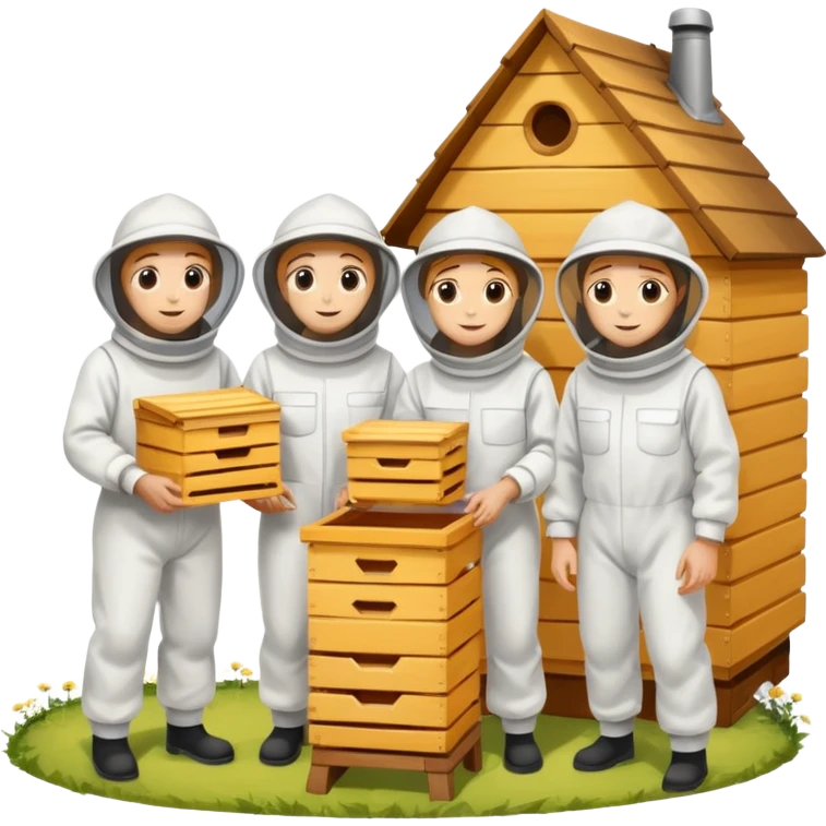 bee keepers emoji