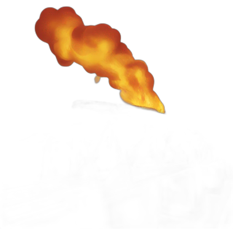 Burning bridge emoji