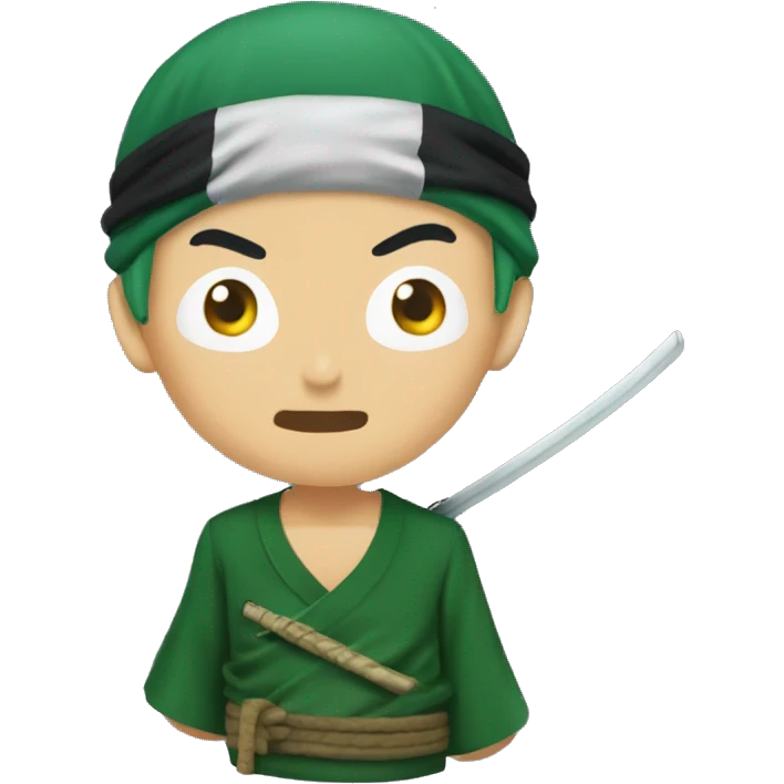 roronoa zoro emoji