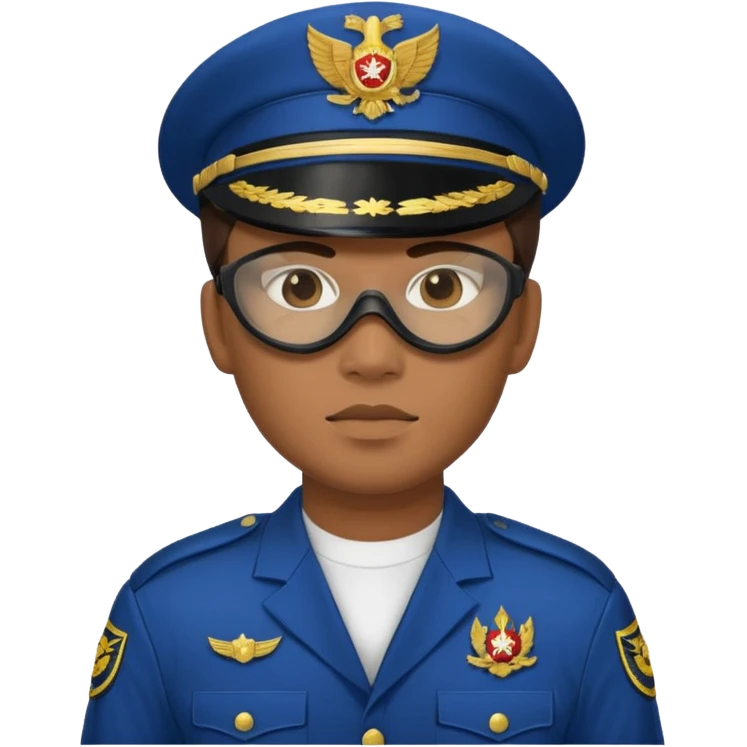 I want an emoji for a male filipino special action force officer with mask  emoji
