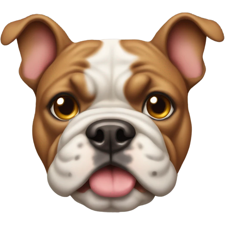 Bull dog emoji
