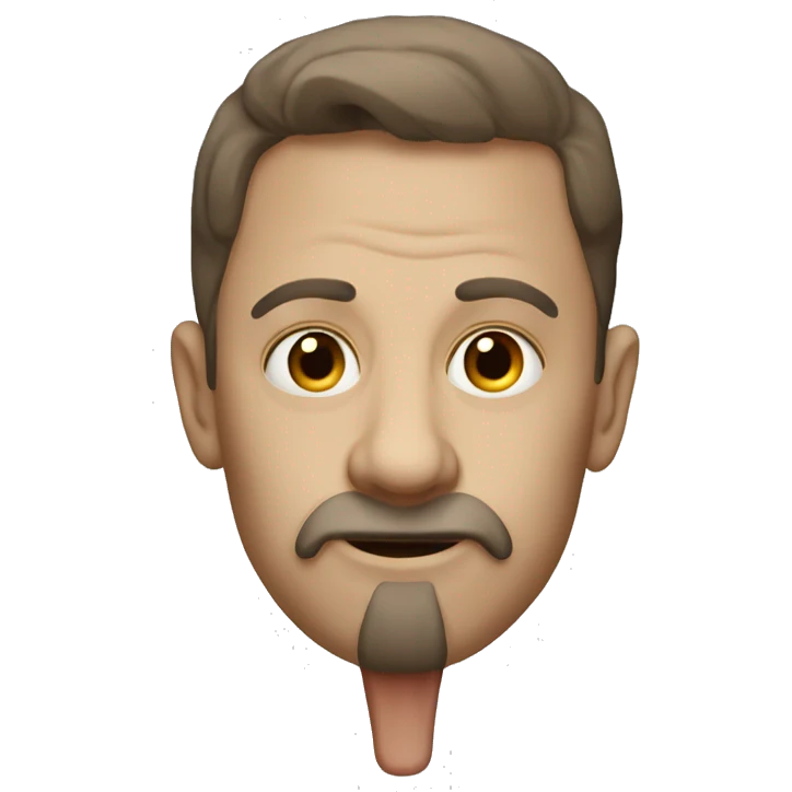 Gustav with huge nose emoji
