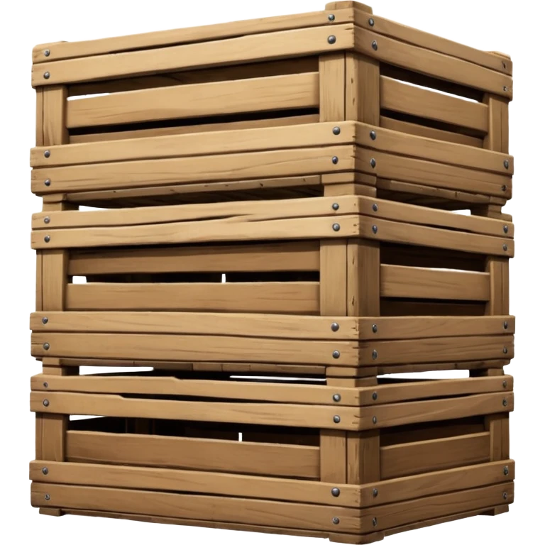 one wooden crates emoji