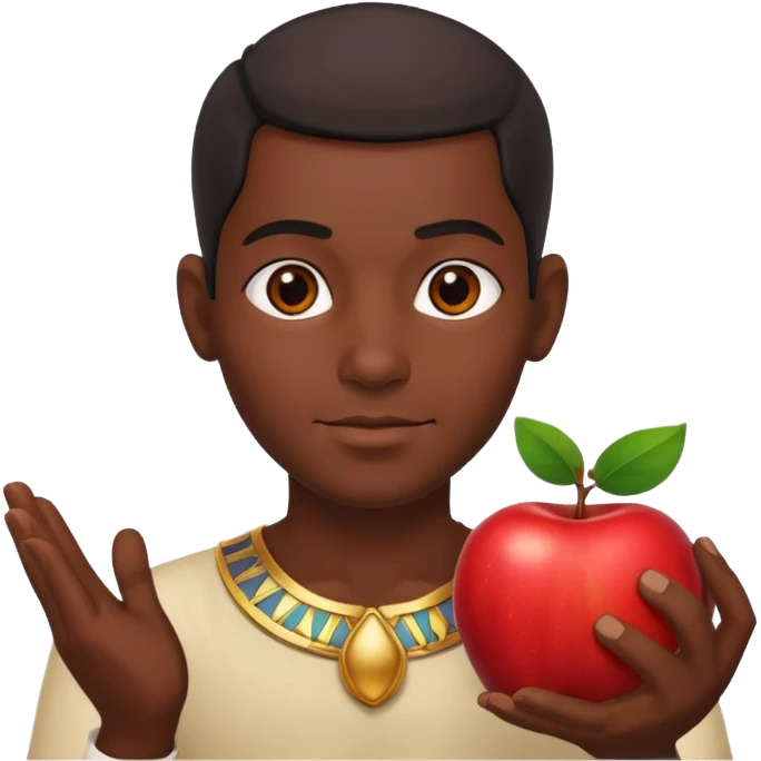 farao in egypt man apple  emoji