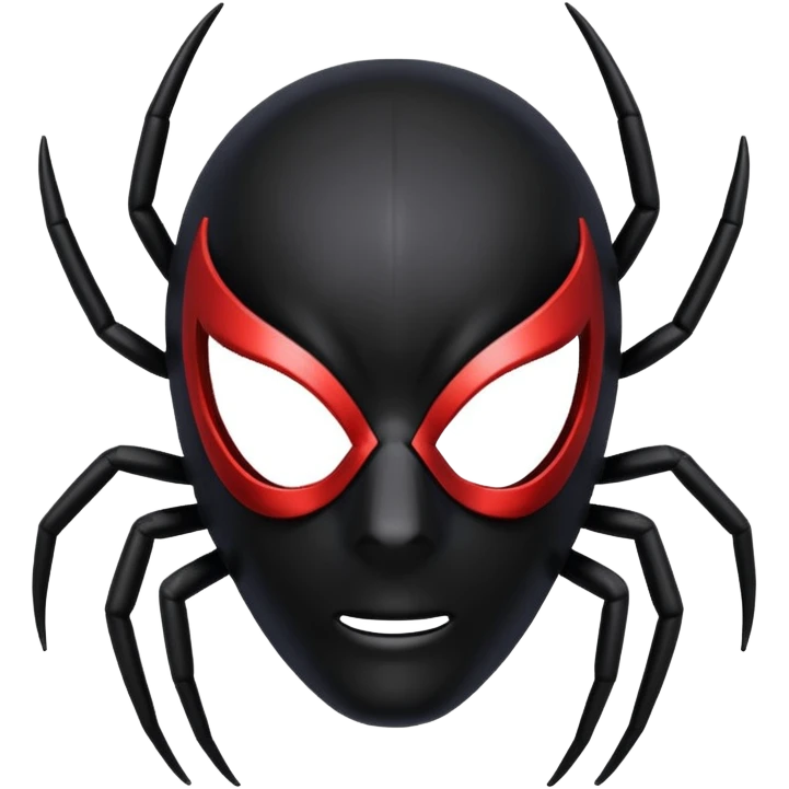Spider mask emoji
