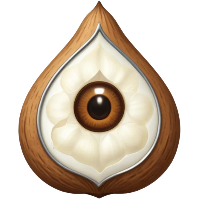 EYE KEY CHIN GARLIC emoji