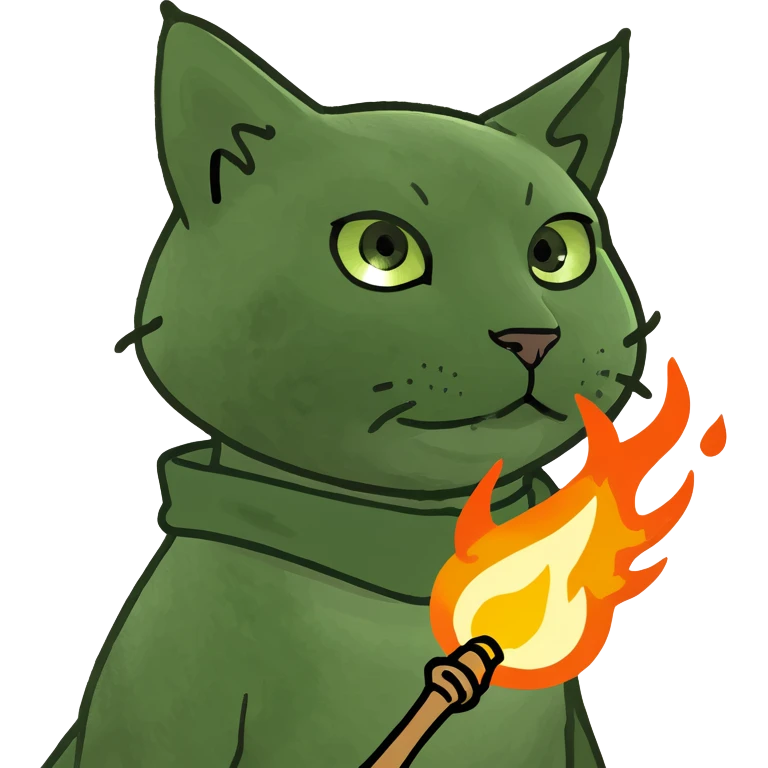 Solar system of cat fire wizards emoji