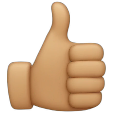 8 thumbs up emoji