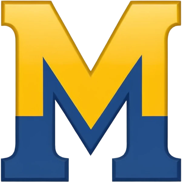 make an emoji of the michigan logo emoji