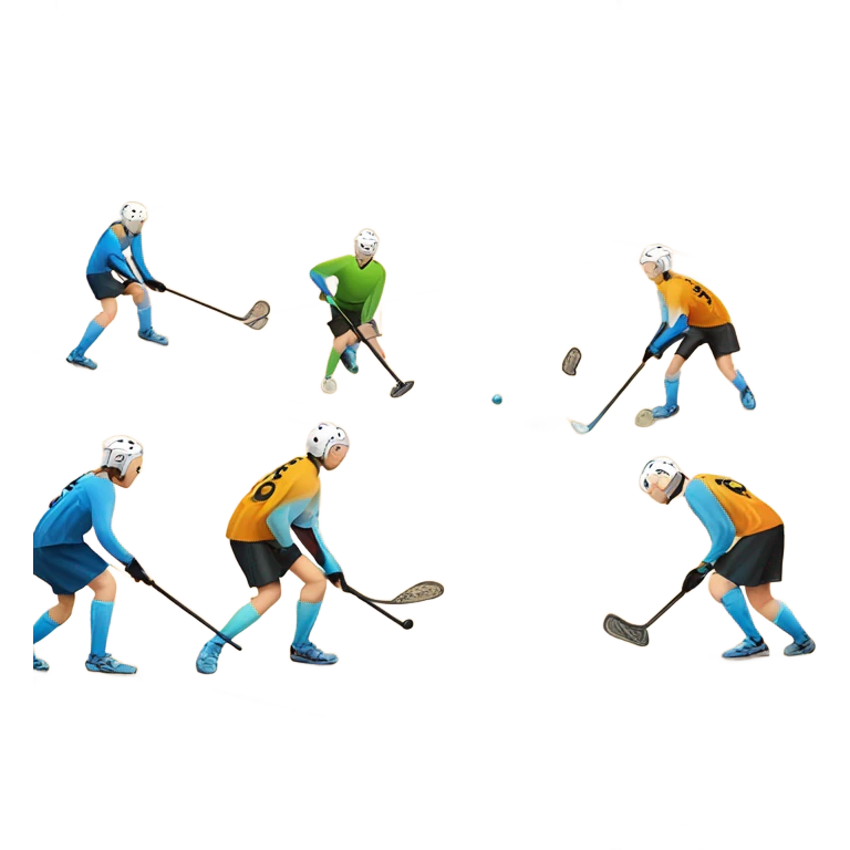Floorball emoji
