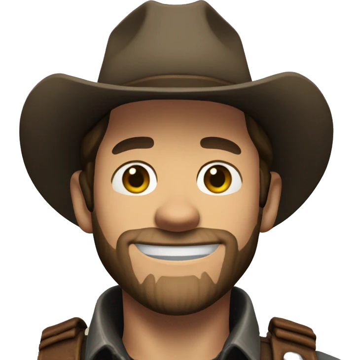 Arthur Morgan smiling  emoji