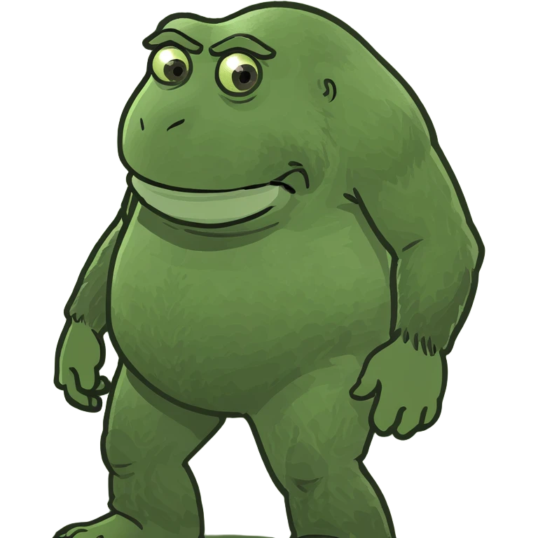 Bigfoot booty emoji