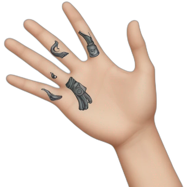 hand-tattoo emoji