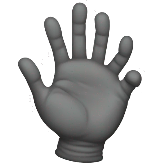 Folded hand emoji