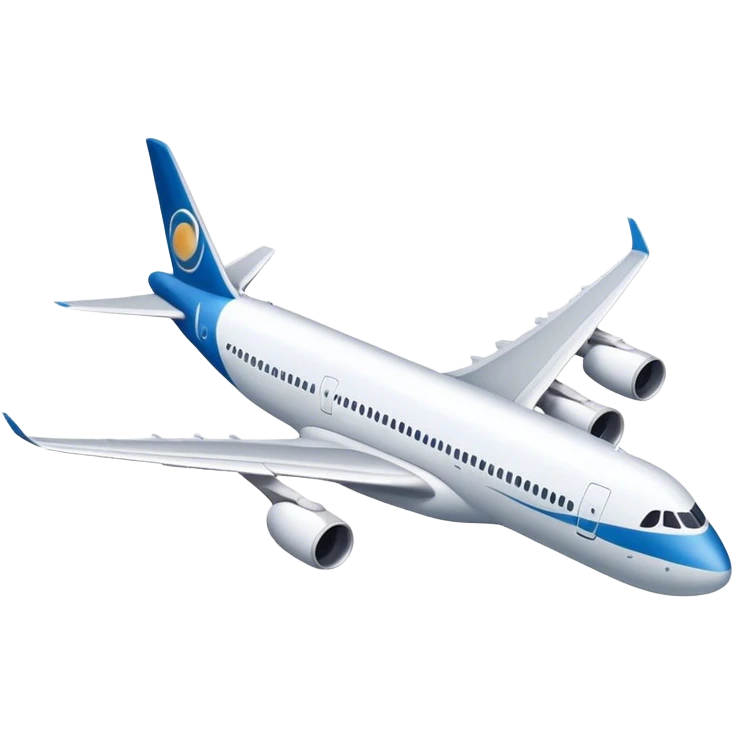 airbus flying emoji