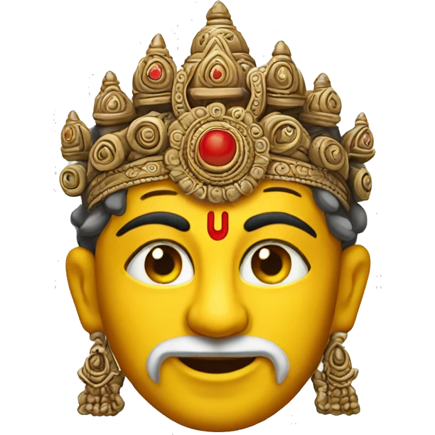 Lord durga matha  emoji