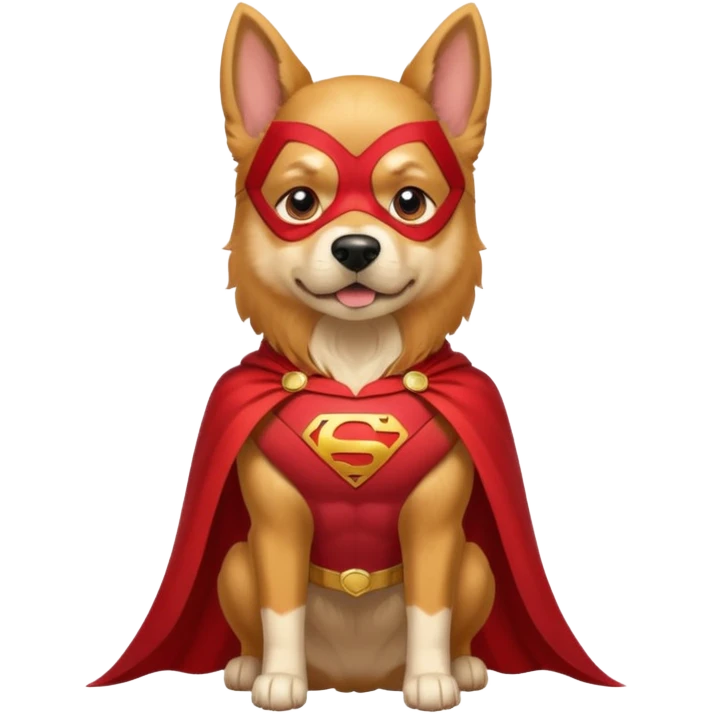 Super dog  emoji