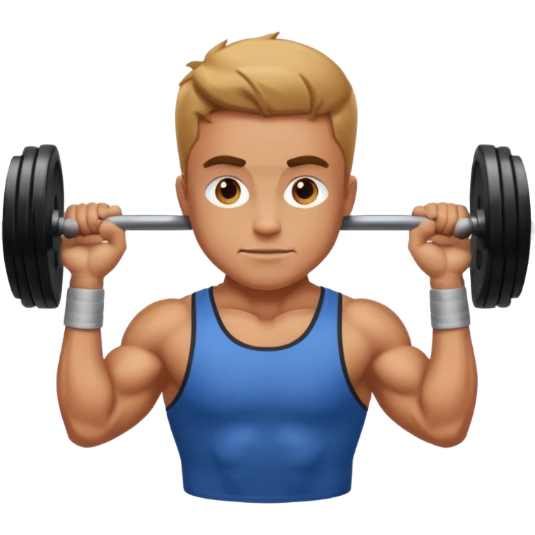 Weightlifting emoji
