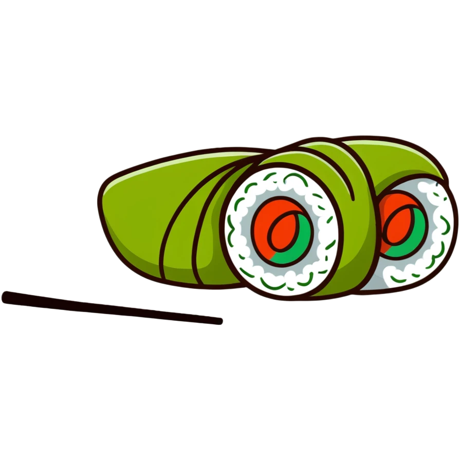 temaki handroll sushi emoji