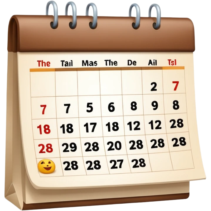 calendario emoji