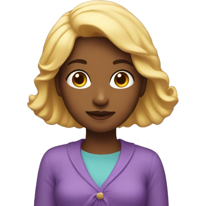 Mama a girl behind you💜 emoji