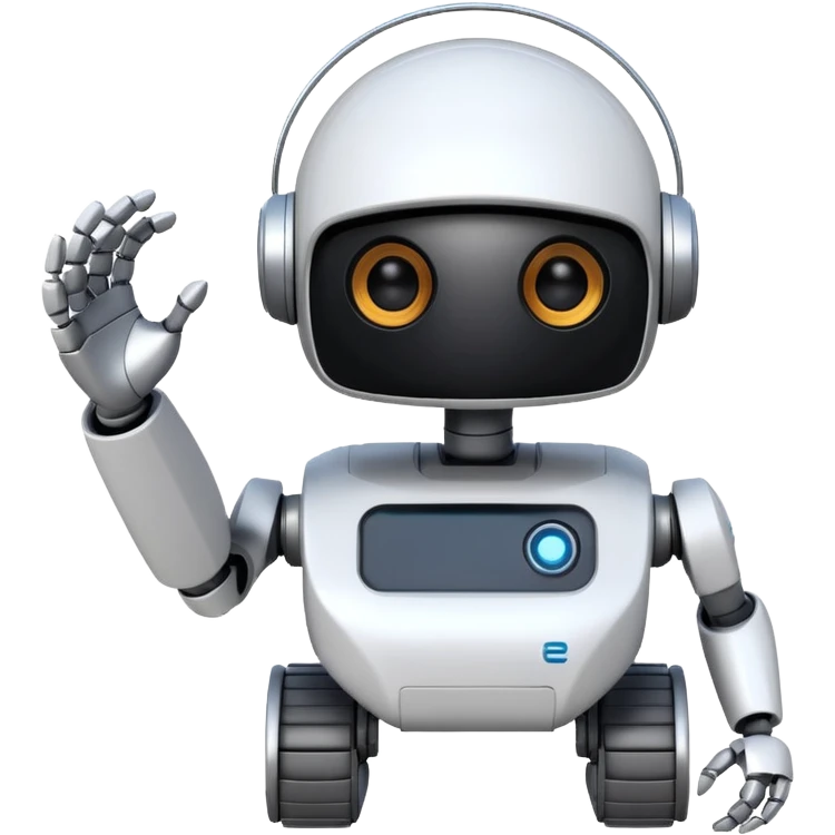 Robot EVE from WALLE emoji