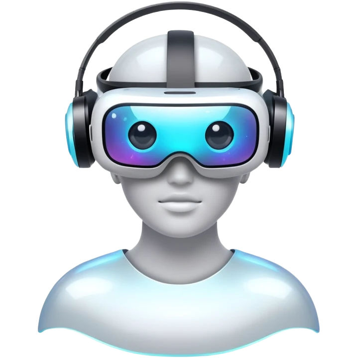 Virtual reality project development emoji