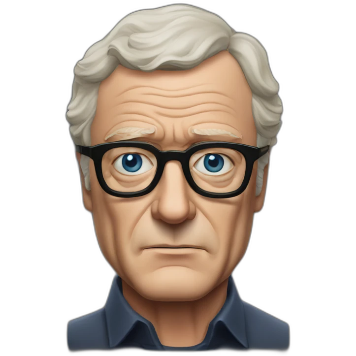 Michael Caine serious emoji