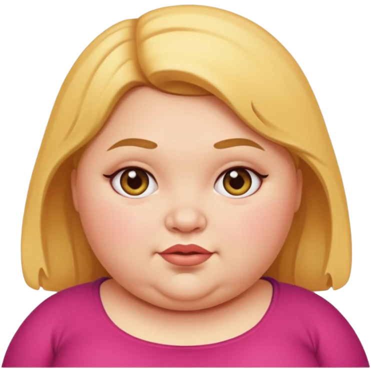fat girl emoji