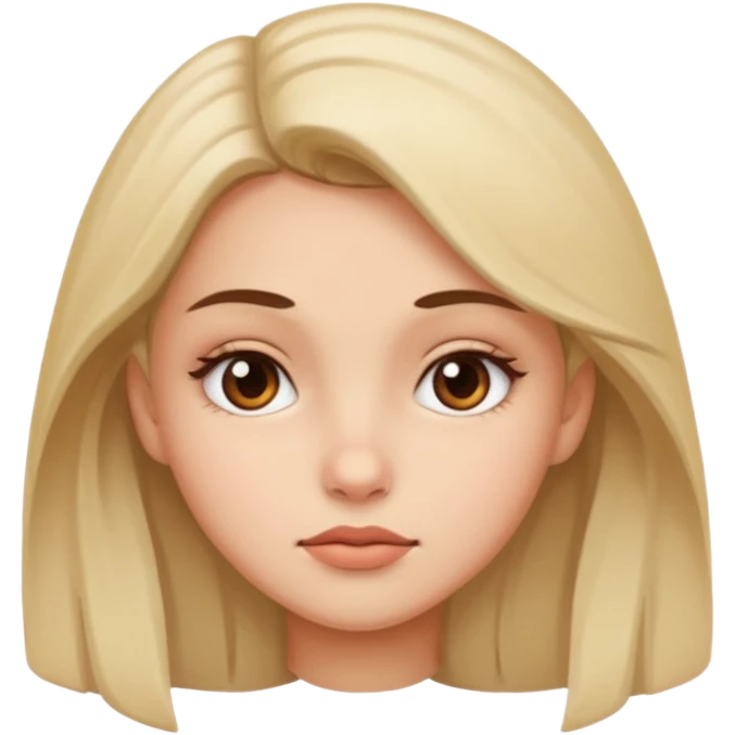 girl giving side eye emoji
