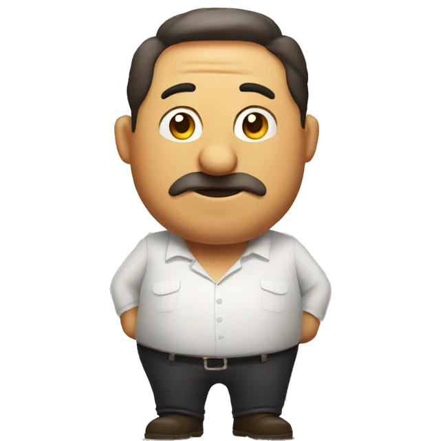 Turkey  fat man emoji