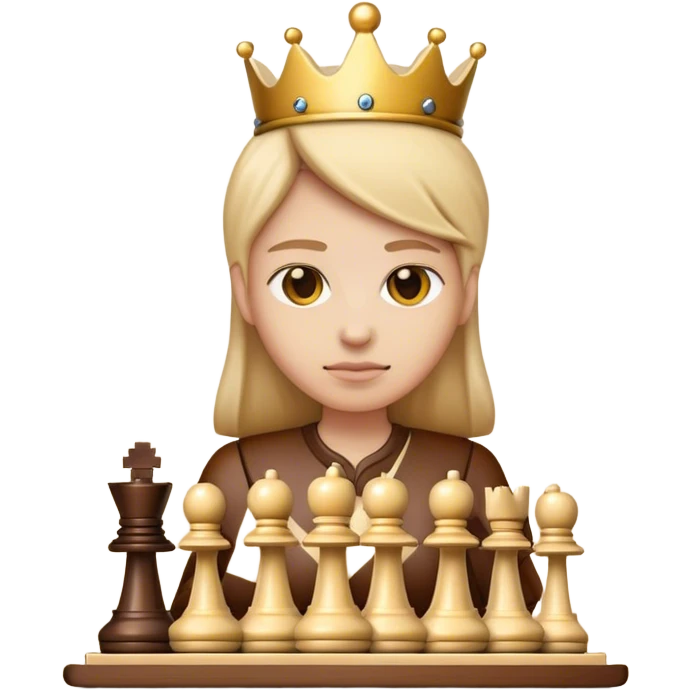 an emoji for myself playing chess emoji
