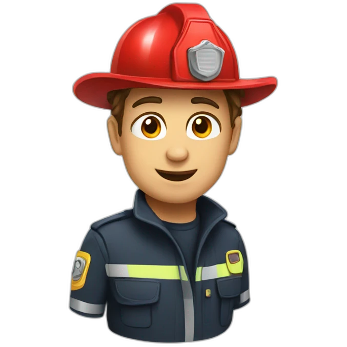 Pompier emoji