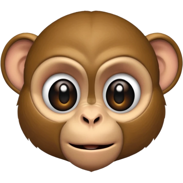 monkey with a black eye from a punch emoji