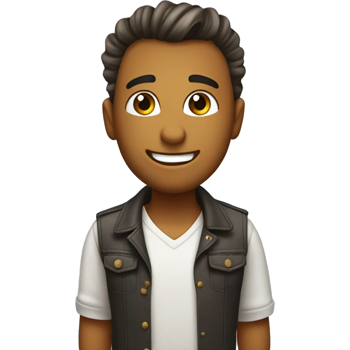 Flirty, confident emoji sweeping hair back with a playful smirk, as if saying, ‘Oh, you noticed me?’ emoji
