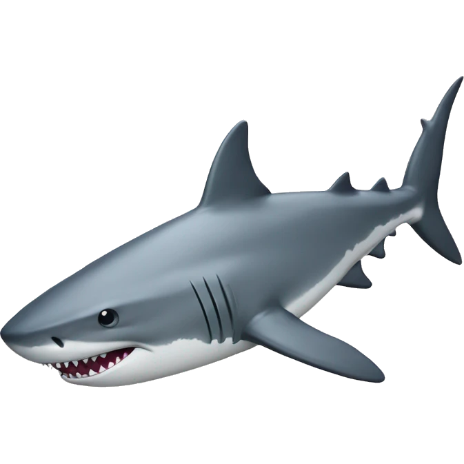 Shark wearing thong emoji