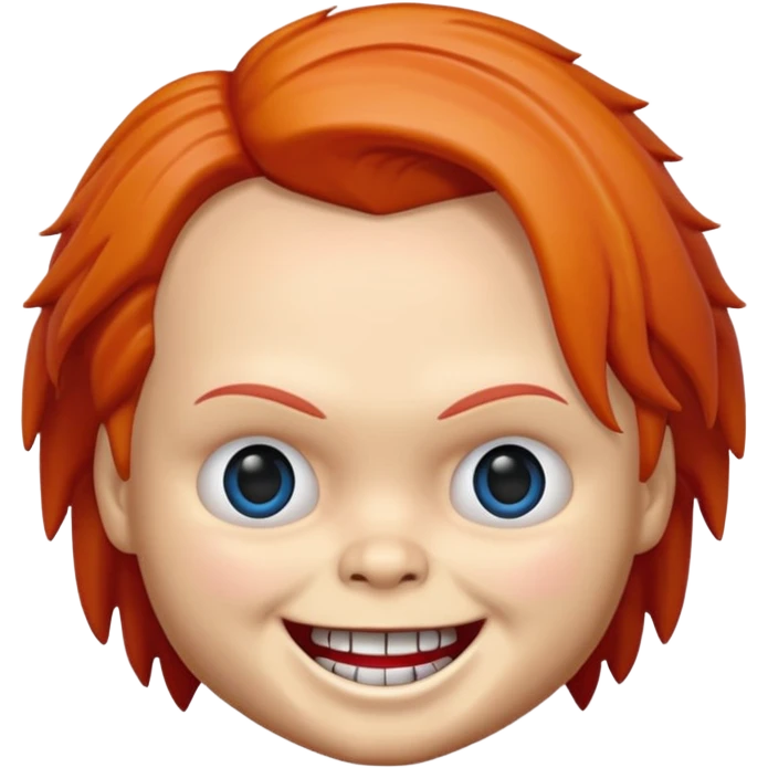 Un emojin de chuky emoji