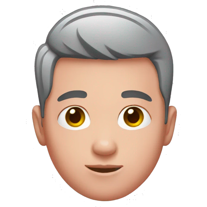 person with pink skin fade haircut emoji