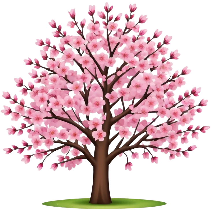 cherry blossom tree  emoji