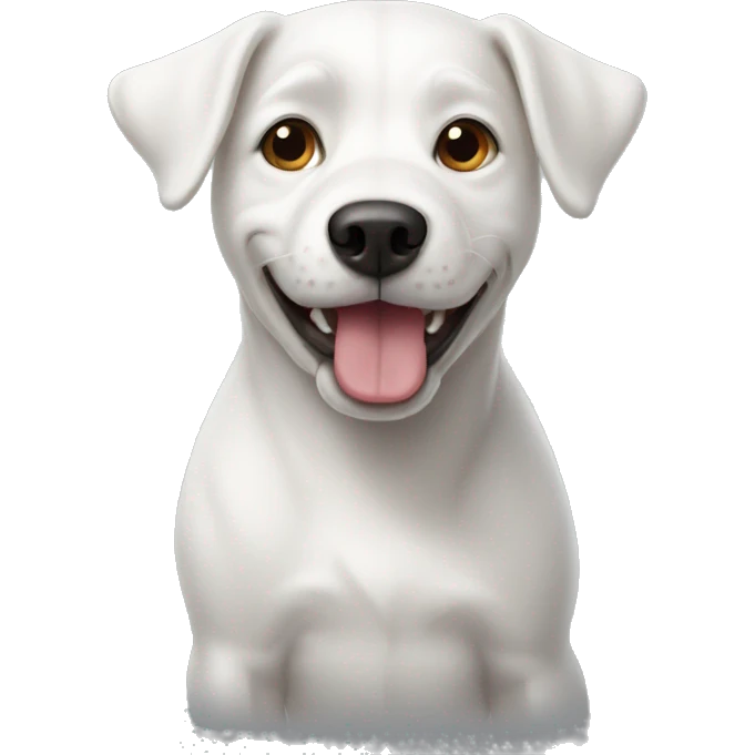 White dog emoji