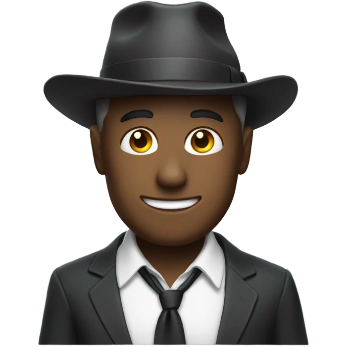 Man tipping his hat emoji