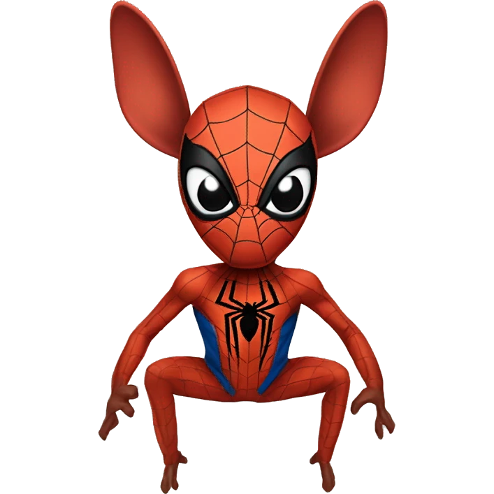 kangaroo spider-man suit emoji