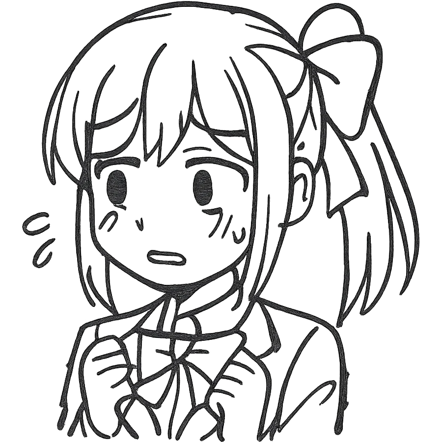Yumemi yumemite worried emoji
