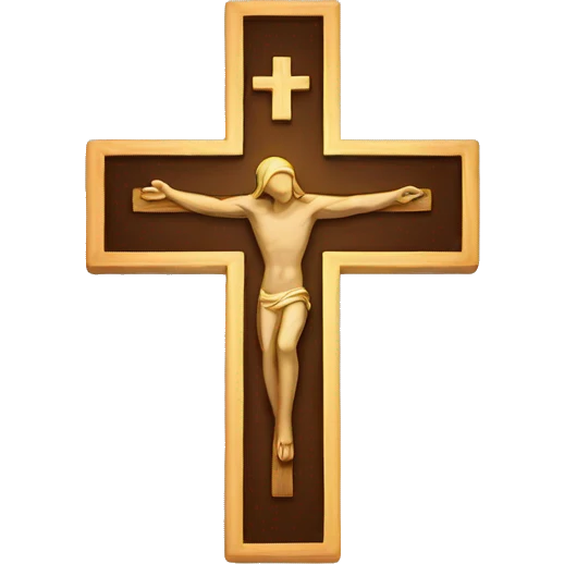 catholic cross  emoji