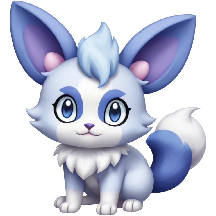 Minccino-Espurr-Meowstic-creature-hybrid emoji