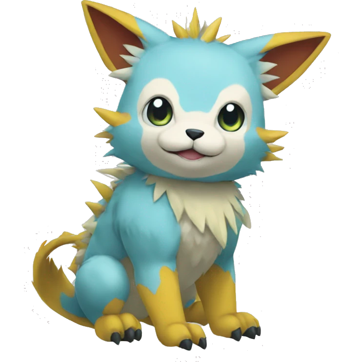Digimon-Pokémon-animal full body emoji
