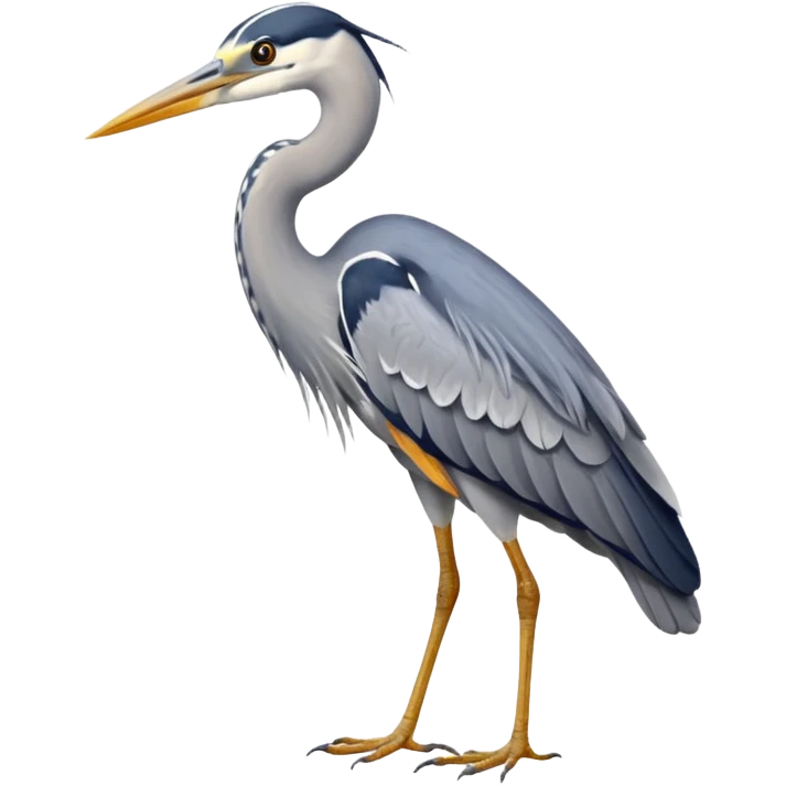 Grey Heron emoji