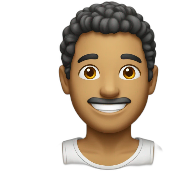 Happy Tunisian emoji